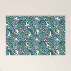 Garden and birds Welcome Mat Gallery Image 1