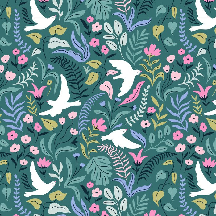 Garden and birds Coffee Mug Gallery Image 2