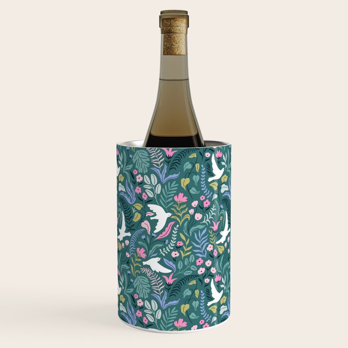 Garden and birds Wine Chiller Gallery Image 2