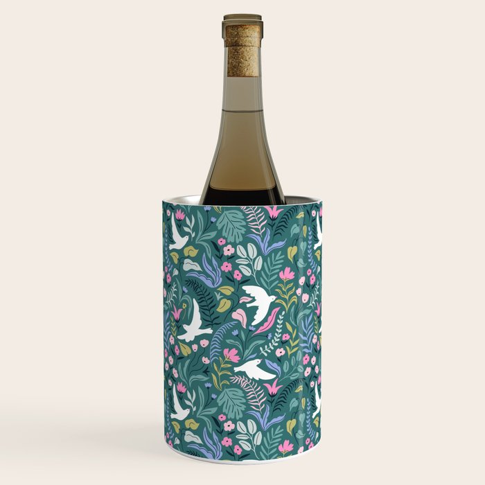 Garden and birds Wine Chiller Gallery Image 1