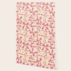 Pink bow pattern Wallpaper Gallery Image 2