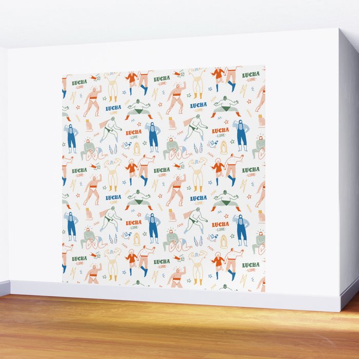 Lucha libre Wall Mural Gallery Image 2