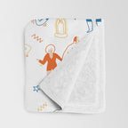 Lucha libre Throw Blanket Gallery Image 3