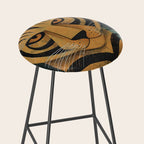 Zireth Tiger Stool Gallery Image 2