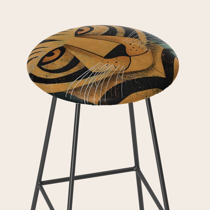 Zireth Tiger Stool Gallery Image 2