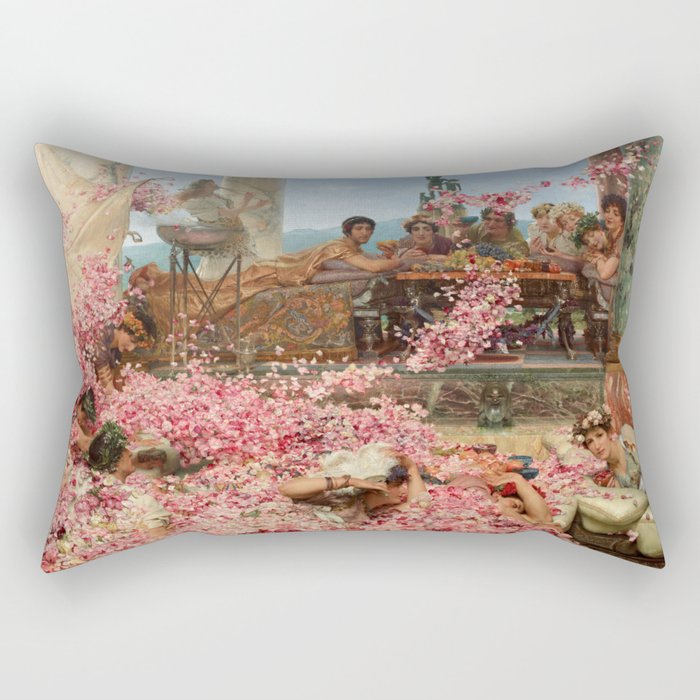 The Roses of Heliogabalus Rectangular Pillow Gallery Image 1