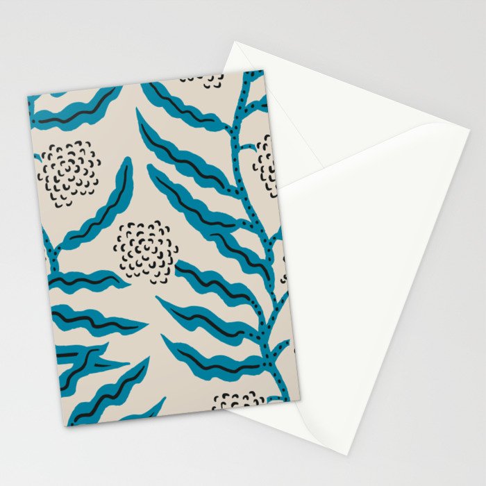 LA VILLE VINE BLUE Stationery Card Gallery Image 2
