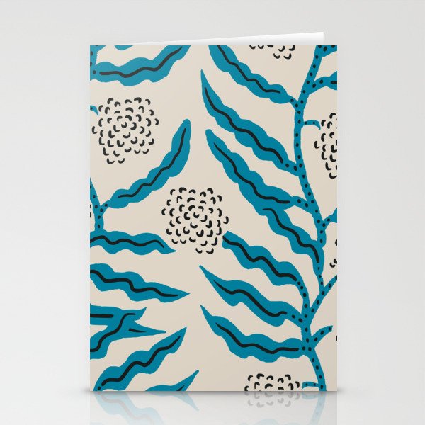 LA VILLE VINE BLUE Stationery Card Gallery Image 1
