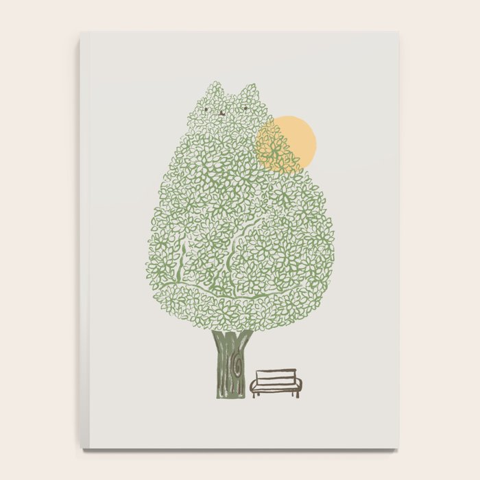 Cat and Plant 61: Cat Tree Notebook Gallery Image 4