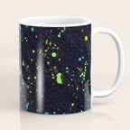 Blacklight Party Splatter Painting Version 2 Coffee Mug Gallery Image 1