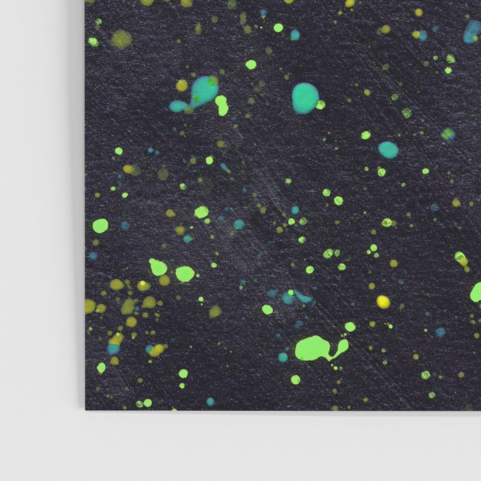 Blacklight Party Splatter Painting Version 2 Poster Gallery Image 3