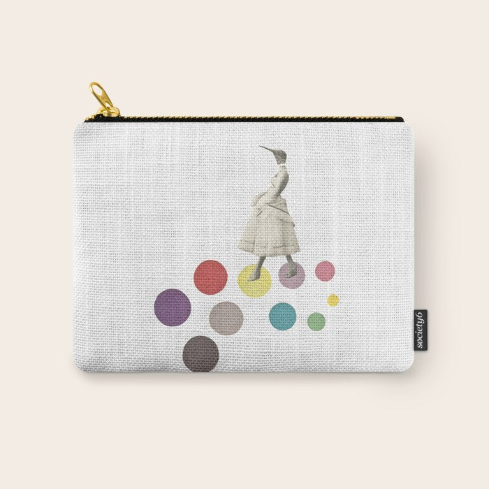 Bird Lady Carry All Pouch Gallery Image 1
