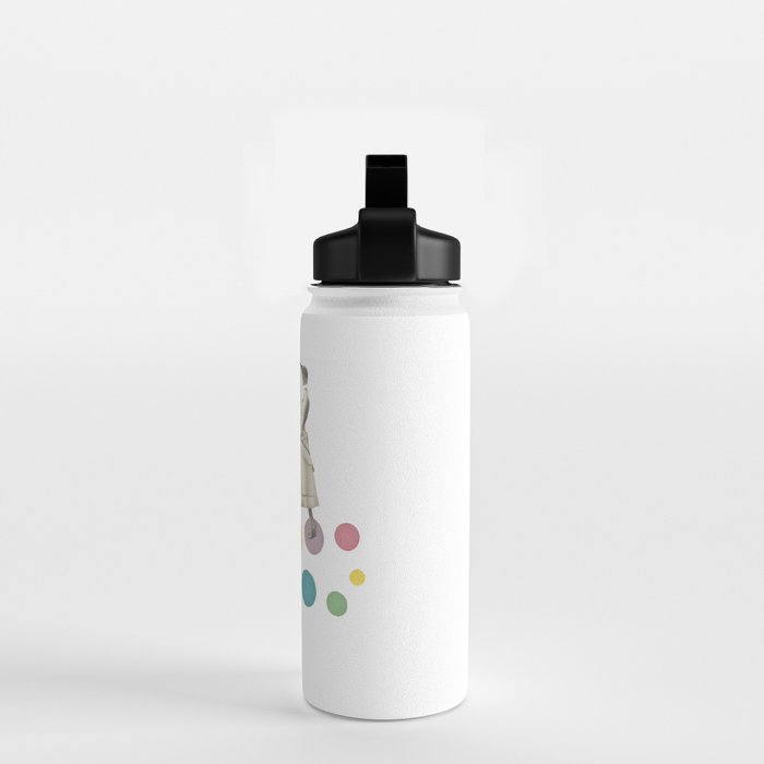 Bird Lady Water Bottle Gallery Image 2