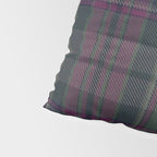 Vintage Purple Tartan Plaid Pattern Pillow Sham Gallery Image 4