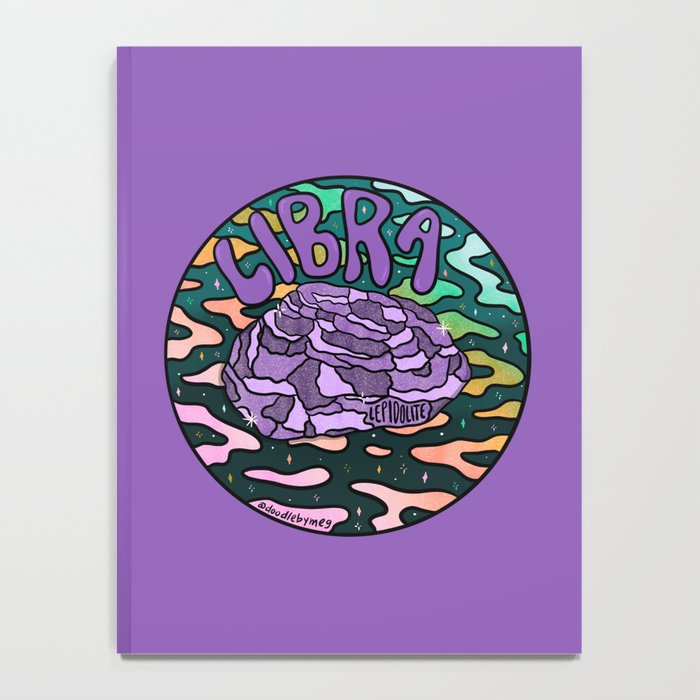 Libra Crystal Notebook Gallery Image 4