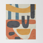 Abstract Colorful Setting 15 Throw Blanket Gallery Image 2