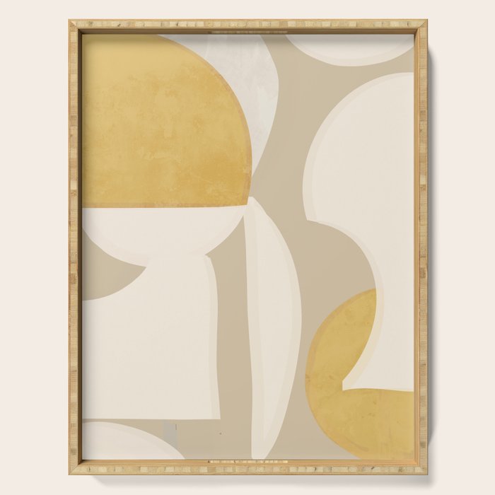 Minimal Abstraction 3 Serving Tray Gallery Image 1