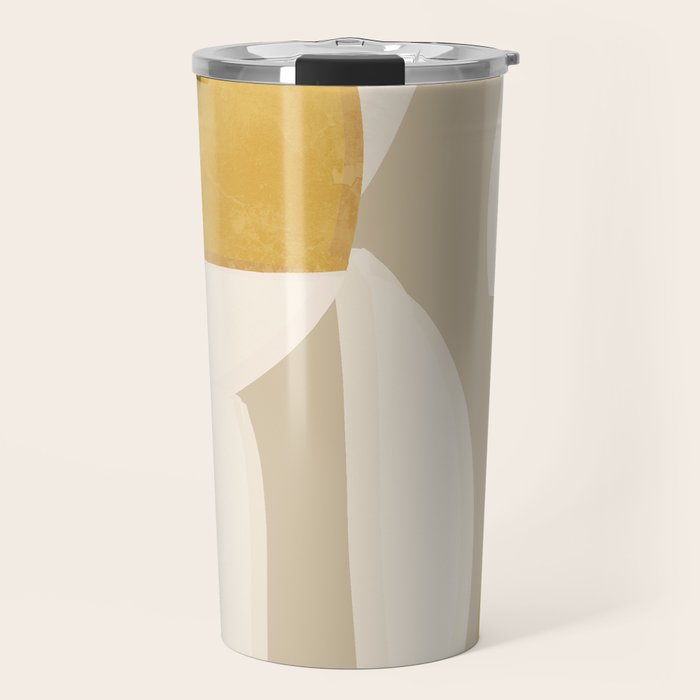 Minimal Abstraction 3 Travel Mug Gallery Image 1