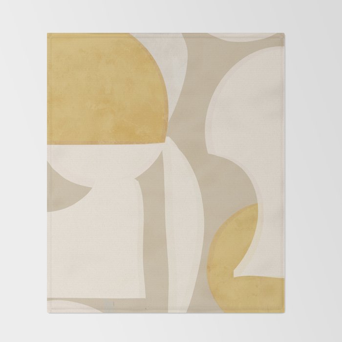 Minimal Abstraction 3 Throw Blanket Gallery Image 2