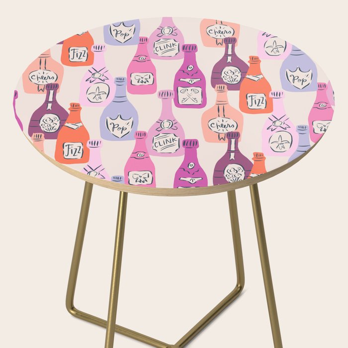 Champagne Bottles on Shelf Side Table Gallery Image 2