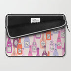 Champagne Bottles on Shelf Laptop Sleeve Gallery Image 2