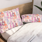 Champagne Bottles on Shelf Pillow Sham Gallery Image 2