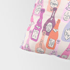 Champagne Bottles on Shelf Pillow Sham Gallery Image 4