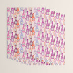 Champagne Bottles on Shelf Wrapping Paper Gallery Image 3