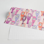 Champagne Bottles on Shelf Wrapping Paper Gallery Image 2