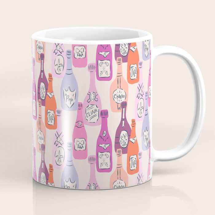 Champagne Bottles on Shelf Coffee Mug Gallery Image 1