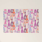 Champagne Bottles on Shelf Welcome Mat Gallery Image 1
