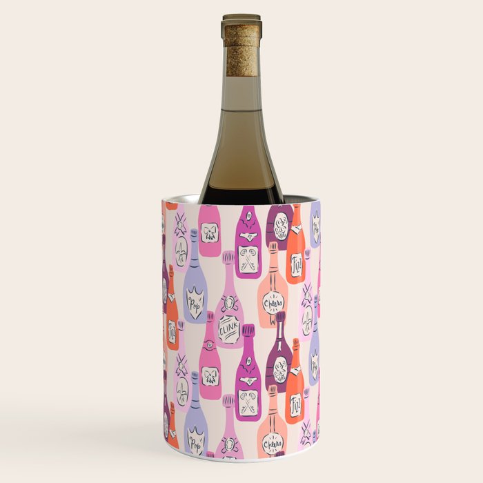 Champagne Bottles on Shelf Wine Chiller Gallery Image 2