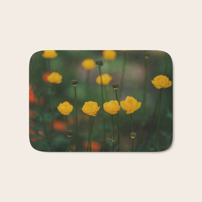 Flower Rhythm - Landscape and Nature Photography Bath Mat Gallery Image 1