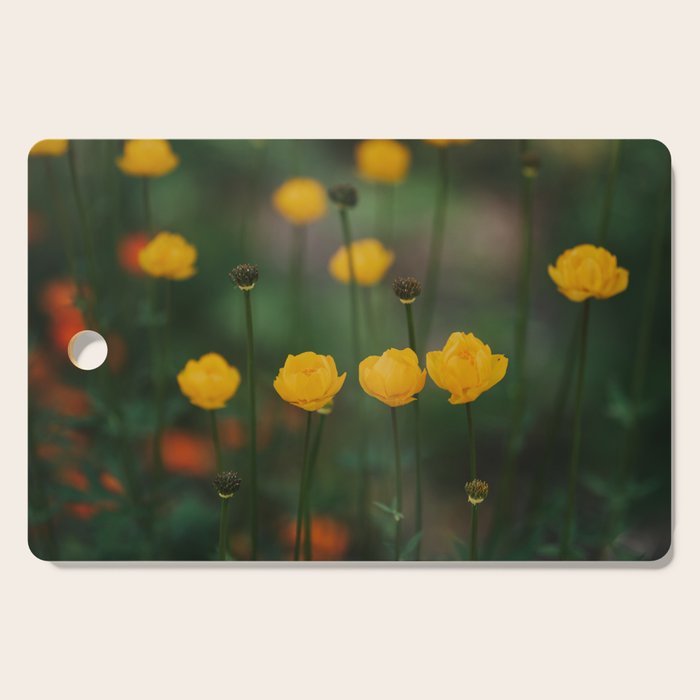 Flower Rhythm - Landscape and Nature Photography Cutting Board Gallery Image 1