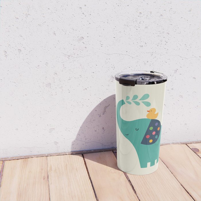 Keep Calm And Take A Shower Travel Mug Gallery Image 4