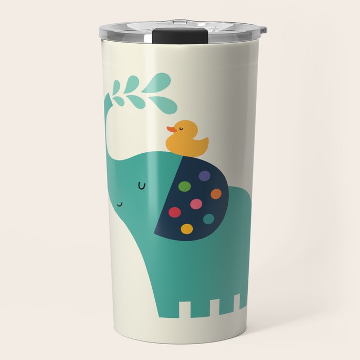 Keep Calm And Take A Shower Travel Mug Gallery Image 1