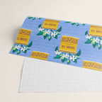 Jasmine Bouquet Florals Wrapping Paper Gallery Image 2