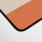 Palm Springs Midcentury Modern Abstract in Light Orange Tangerine Tones  Desk Mat Gallery Image 4