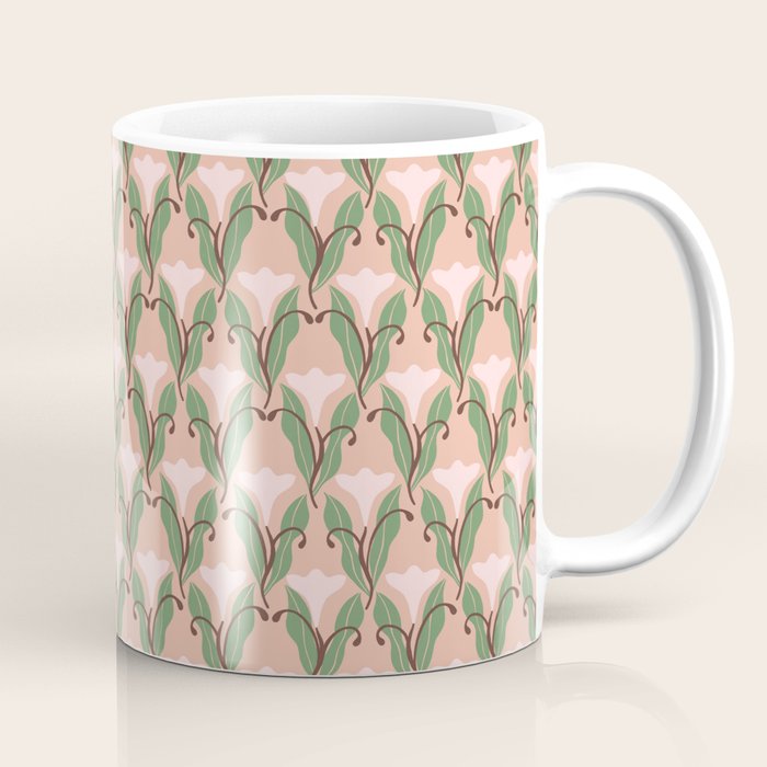 Tulip Whimsy - Vintage Nouveau Coffee Mug Gallery Image 1