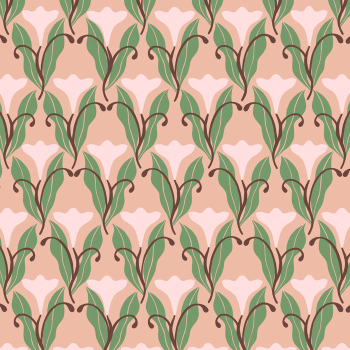 Tulip Whimsy - Vintage Nouveau Coffee Mug Gallery Image 2