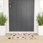 Cats pattern retro Welcome Mat Gallery Image 3