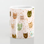 Cats pattern retro Coffee Mug Gallery Image 4