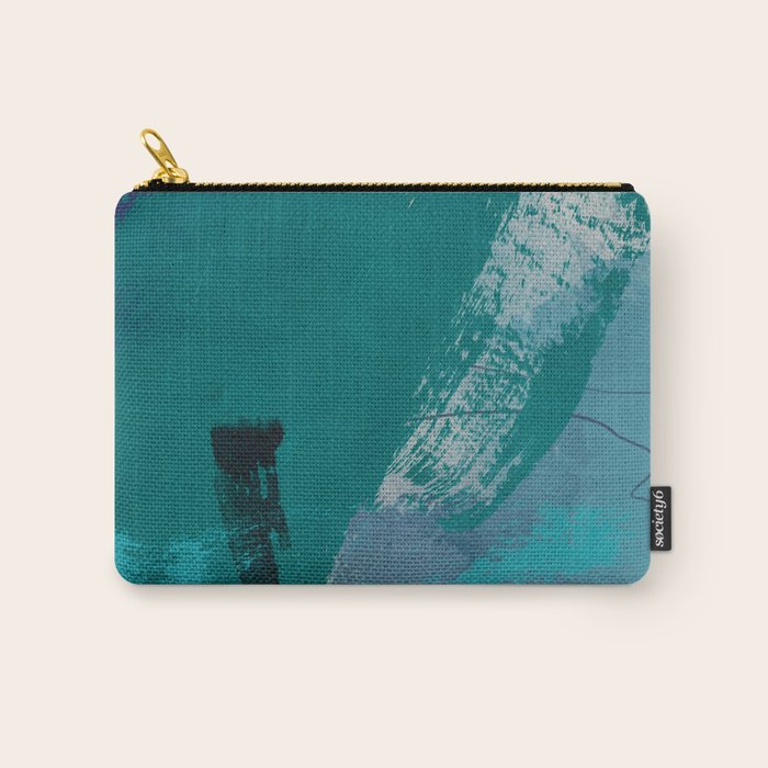 sea ocean abstract art 2021 2 Carry All Pouch Gallery Image 1