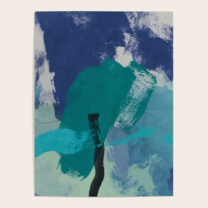 sea ocean abstract art 2021 2 Poster Gallery Image 4