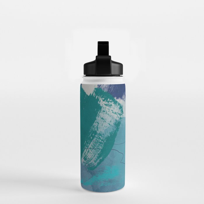 sea ocean abstract art 2021 2 Water Bottle Gallery Image 2