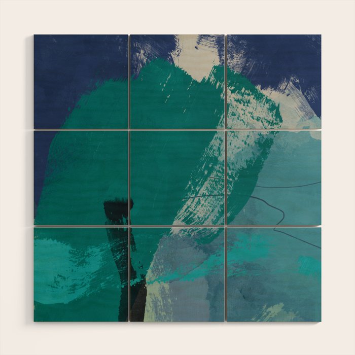 sea ocean abstract art 2021 2 Wood Wall Art Gallery Image 1