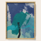 sea ocean abstract art 2021 2 Serving Tray Gallery Image 1