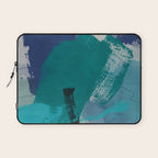 sea ocean abstract art 2021 2 Laptop Sleeve Gallery Image 1