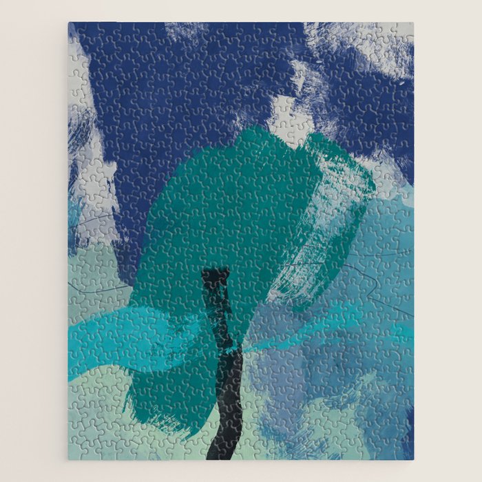 sea ocean abstract art 2021 2 Jigsaw Puzzle Gallery Image 1