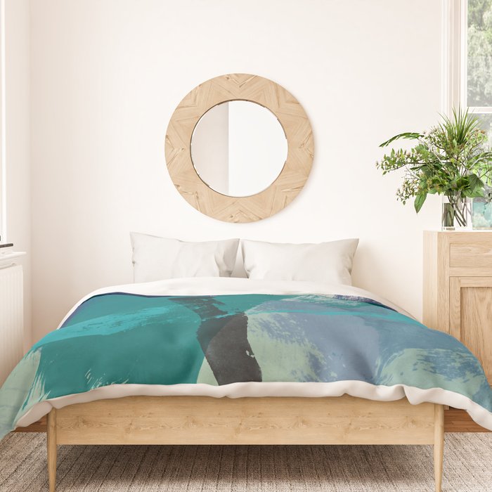 sea ocean abstract art 2021 2 Duvet Cover Gallery Image 3